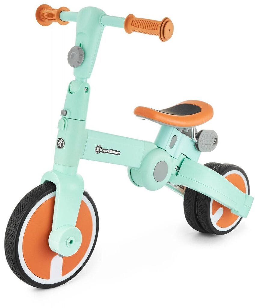 Tricycle hypermotion Tobi Rocket 5in1, vihreä hinta ja tiedot | Kolmipyörät | hobbyhall.fi