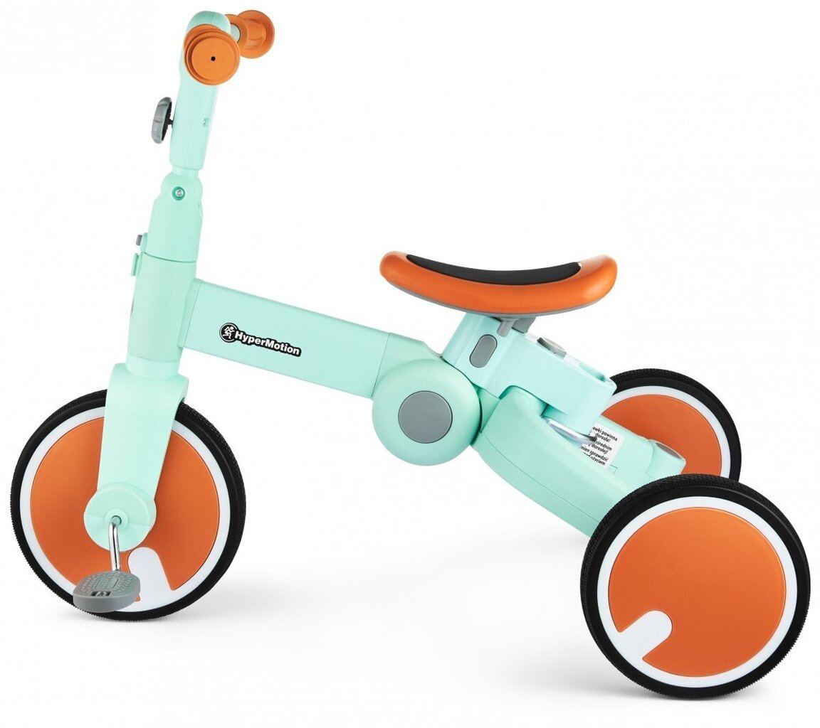 Tricycle hypermotion Tobi Rocket 5in1, vihreä hinta ja tiedot | Kolmipyörät | hobbyhall.fi