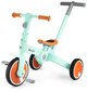 Tricycle hypermotion Tobi Rocket 5in1, vihreä hinta ja tiedot | Kolmipyörät | hobbyhall.fi