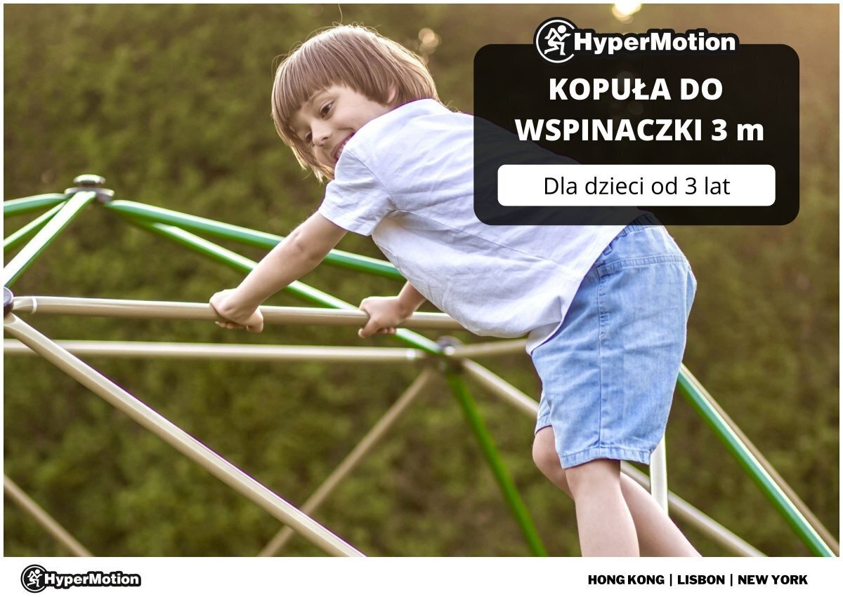 Lasten kiipeilykupolin hypermotion, 3,7 m hinta ja tiedot | Lasten leikkimökit ja -teltat | hobbyhall.fi