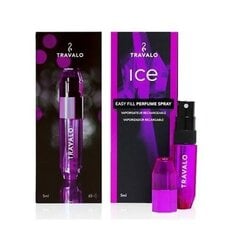 Travalo Ice uudelleen täytettävä pullo 5 ml, violetti hinta ja tiedot | Naisten hajuvedet | hobbyhall.fi