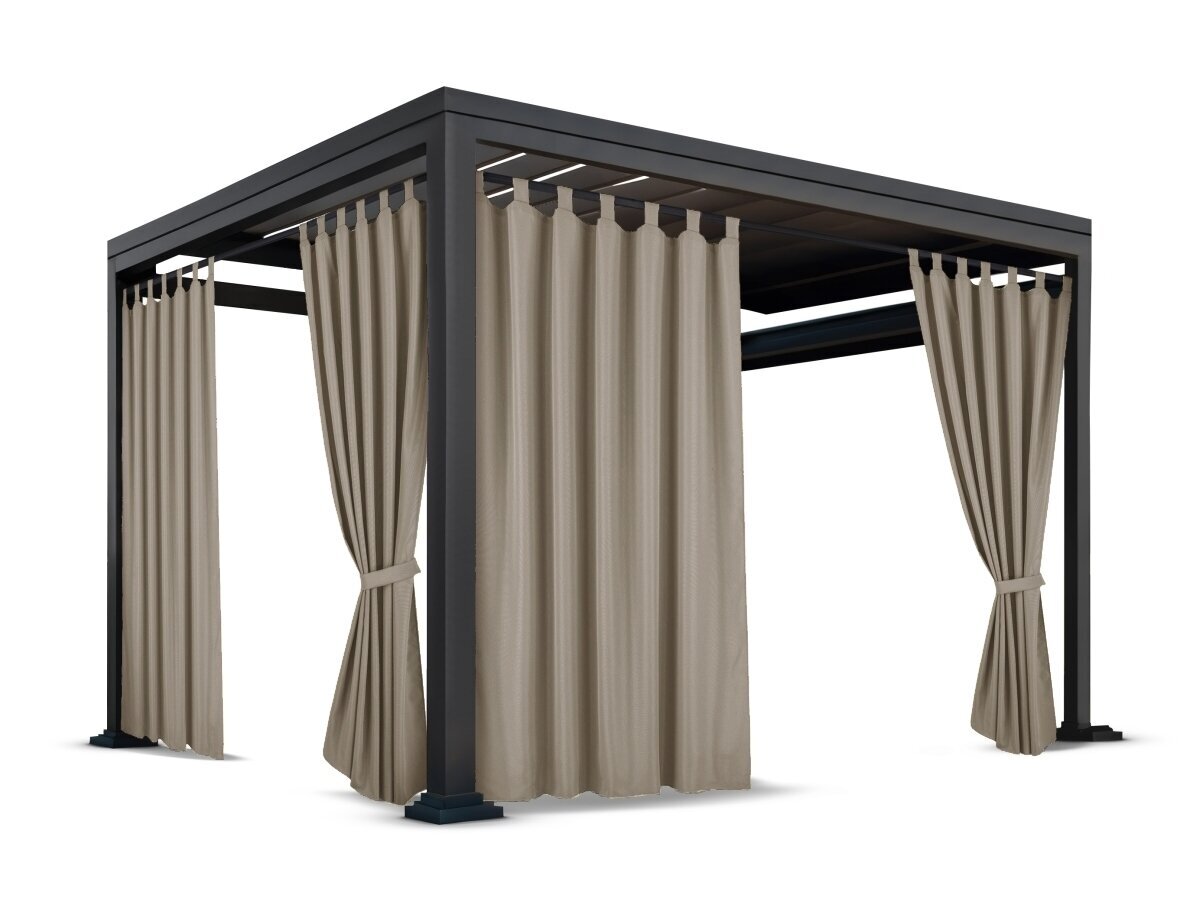 Gazebo verho Mariall ZMOS-15, 155x190 cm, beige hinta ja tiedot | Puutarhapaviljongit | hobbyhall.fi