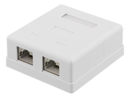 Deltaco VR-221 FTP 2xRJ45, Cat6A hinta ja tiedot | Kaapelit ja adapterit | hobbyhall.fi