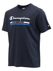 Champion miesten T-paita, tummansininen hinta ja tiedot | Miesten T-paidat | hobbyhall.fi