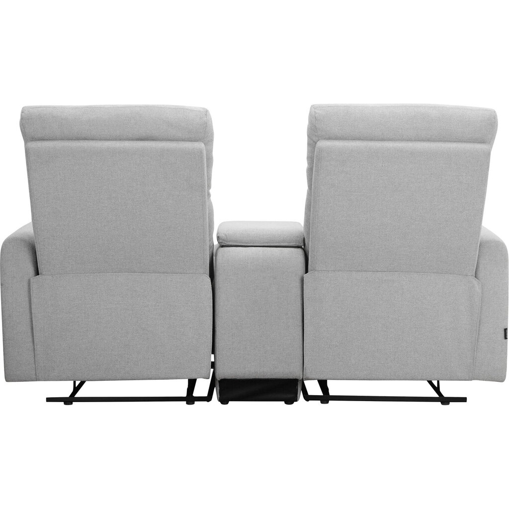 Nojatuoli recliner Notio Living Dacoulas, harmaa hinta ja tiedot | Nojatuolit | hobbyhall.fi