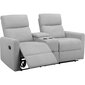 Nojatuoli recliner Notio Living Dacoulas, harmaa hinta ja tiedot | Nojatuolit | hobbyhall.fi