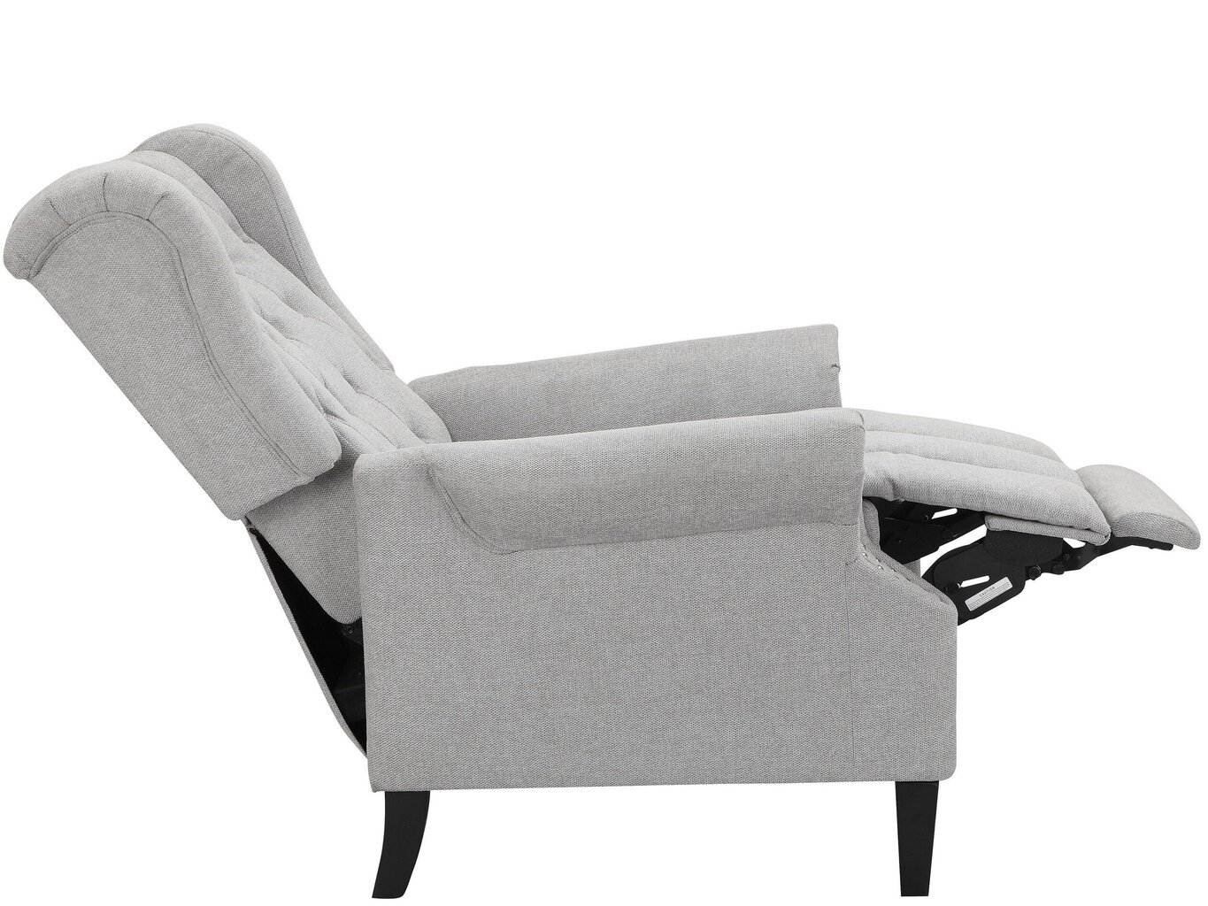 Nojatuoli recliner Notio Living Aura, harmaa hinta ja tiedot | Nojatuolit | hobbyhall.fi