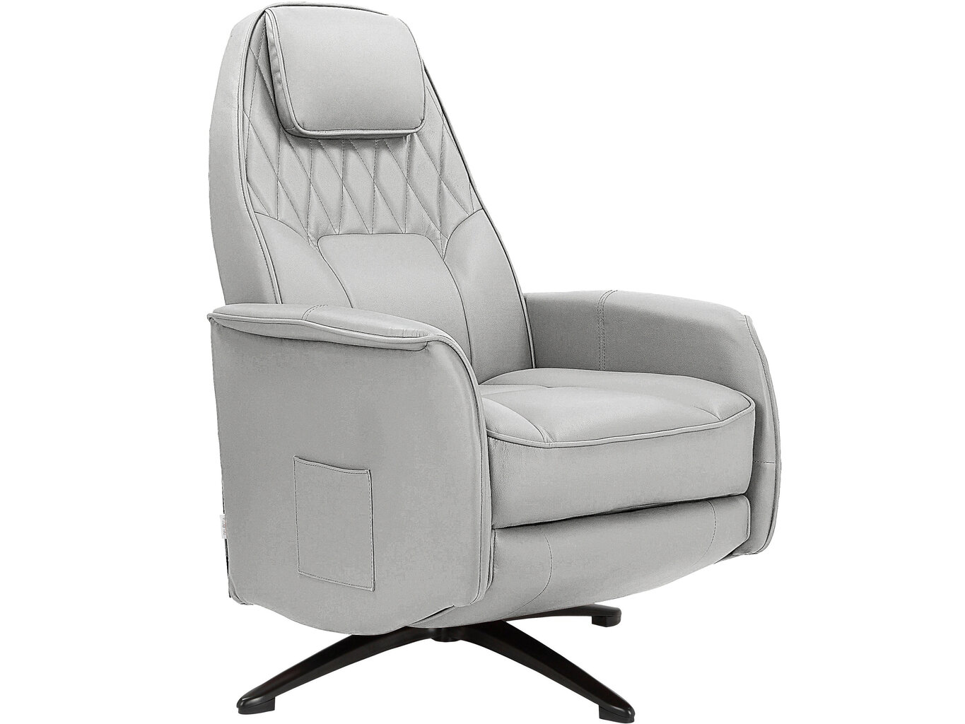 Nojatuoli recliner Notio Living Madoc, harmaa hinta ja tiedot | Nojatuolit | hobbyhall.fi