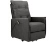 Nojatuoli recliner Notio Living Marko, harmaa hinta ja tiedot | Nojatuolit | hobbyhall.fi