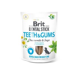 Brit Dental Stick Teeth&Gums Chamomile&Sage, 7kpl x 4 hinta ja tiedot | Brit Koirat | hobbyhall.fi