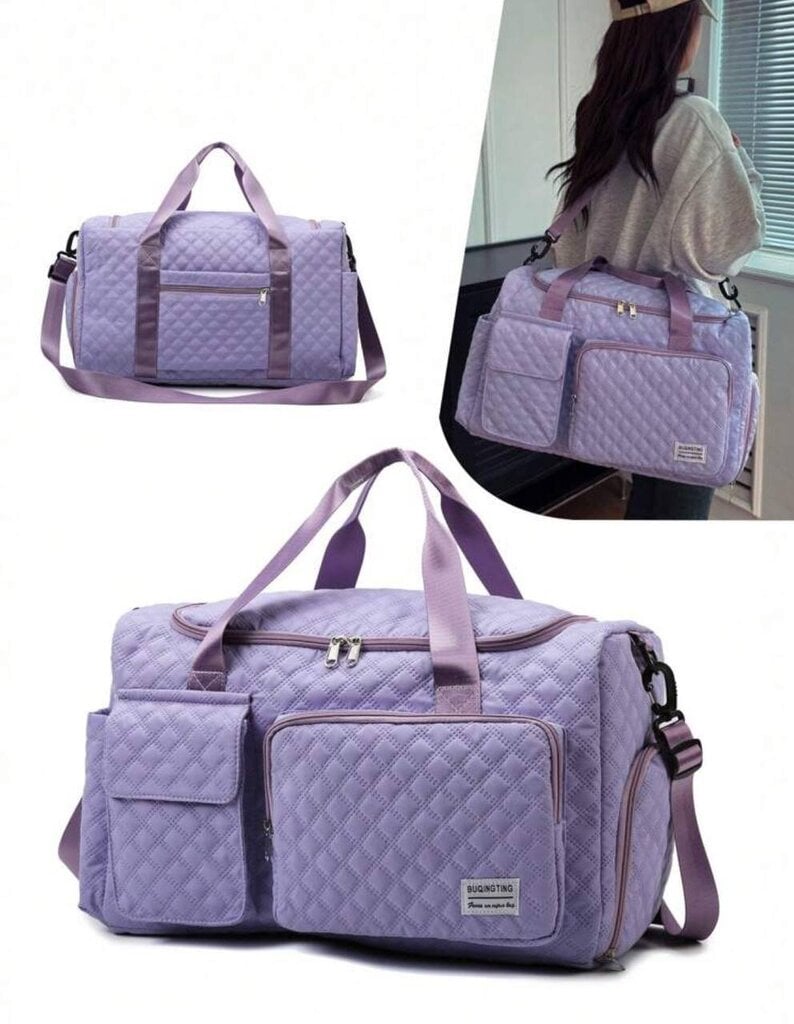 Urheilukassi, Electronics LV-24226, violetti, 45x29x20 cm hinta ja tiedot | Urheilukassit ja reput | hobbyhall.fi