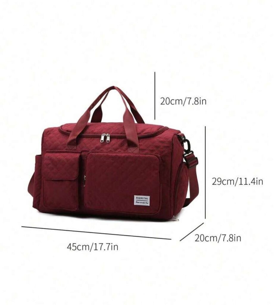 Urheilukassi, Electronics LV-24231, punainen, 45x29x20 cm hinta ja tiedot | Urheilukassit ja reput | hobbyhall.fi