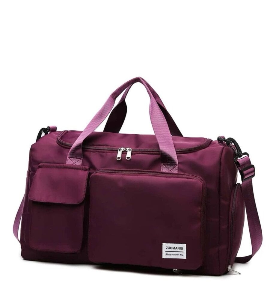 Urheilukassi, Electronics LV-24238, violetti, 50x28x20 cm hinta ja tiedot | Urheilukassit ja reput | hobbyhall.fi