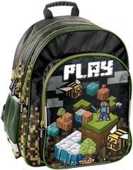 Koululaukku Paso Minecraft kahdella osalla hinta ja tiedot | Koulureput ja -laukut | hobbyhall.fi