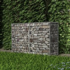 Gabion kori, teräs, 150x50x100 cm hinta ja tiedot | Puutarhatyökalut | hobbyhall.fi