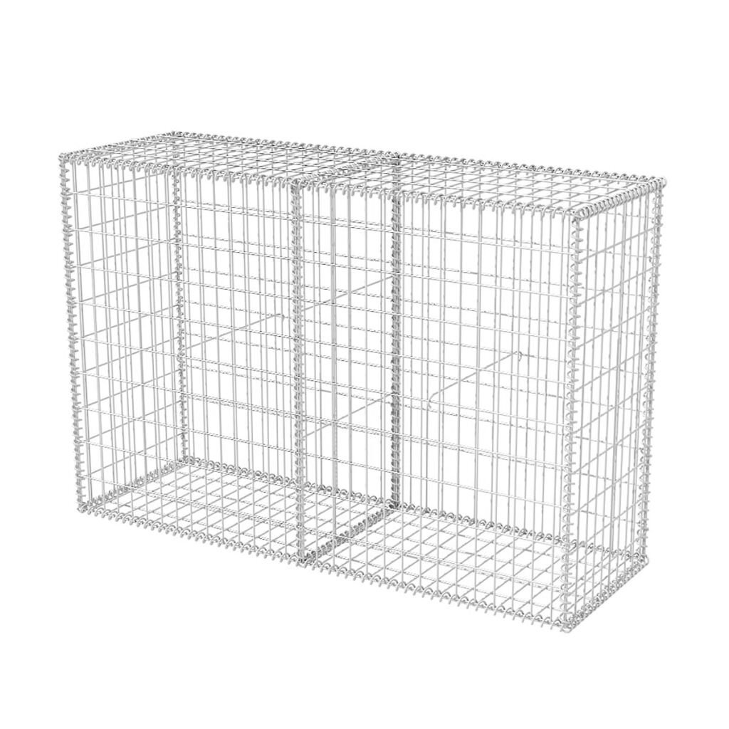 Gabion kori, teräs, 150x50x100 cm hinta ja tiedot | Puutarhatyökalut | hobbyhall.fi