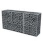 Gabion kori, teräs, 200x50x100 cm hinta ja tiedot | Puutarhatyökalut | hobbyhall.fi