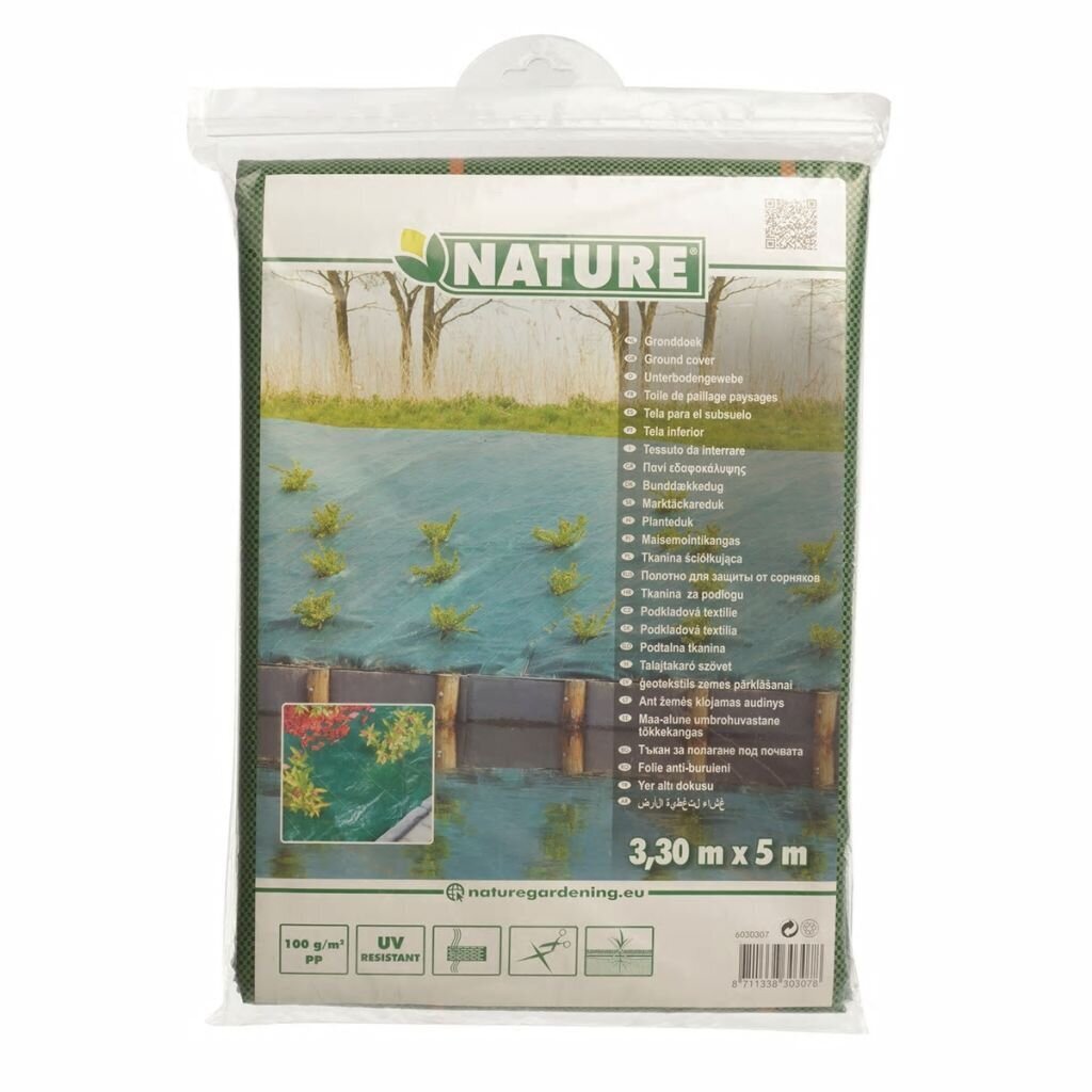 Rikkakalvo Nature, vihreä, 3,3x5 m hinta ja tiedot | Puutarhatyökalut | hobbyhall.fi