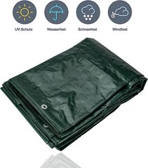 Suunnitelma 3x4 metriä vedenpitävä - 150 g/m² vihreä, peitä tason silmukka telttatyynylle - kudoksen tarpauliini - teltta tarpauliini - rakenne -tarpauliini (3x4m) hinta ja tiedot | Puutarhatyökalut | hobbyhall.fi