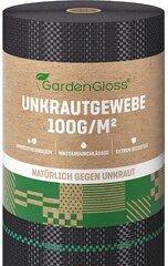 Puutarhan kiilto 50 m²: n anti-uni-puristuskudos 100 g/m²-veden läpäisevää ja riisiresistenttiä hinta ja tiedot | Puutarhatyökalut | hobbyhall.fi