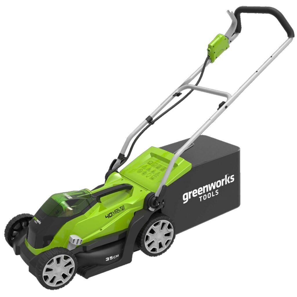 Ruohonleikkuri Greenworks hinta ja tiedot | Ruohonleikkurit | hobbyhall.fi