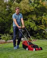 Einhell Sähköinen ruohonleikkuri GC-EM 1032 (1000 W, suositellaan nurmikoille 300 m²: n 3-vaiheiseen vähittäismyyntikorkeuden säätöön, taitettavat ohjeet, 30 L-ruohon saalislaatikko) hinta ja tiedot | Ruohonleikkurit | hobbyhall.fi