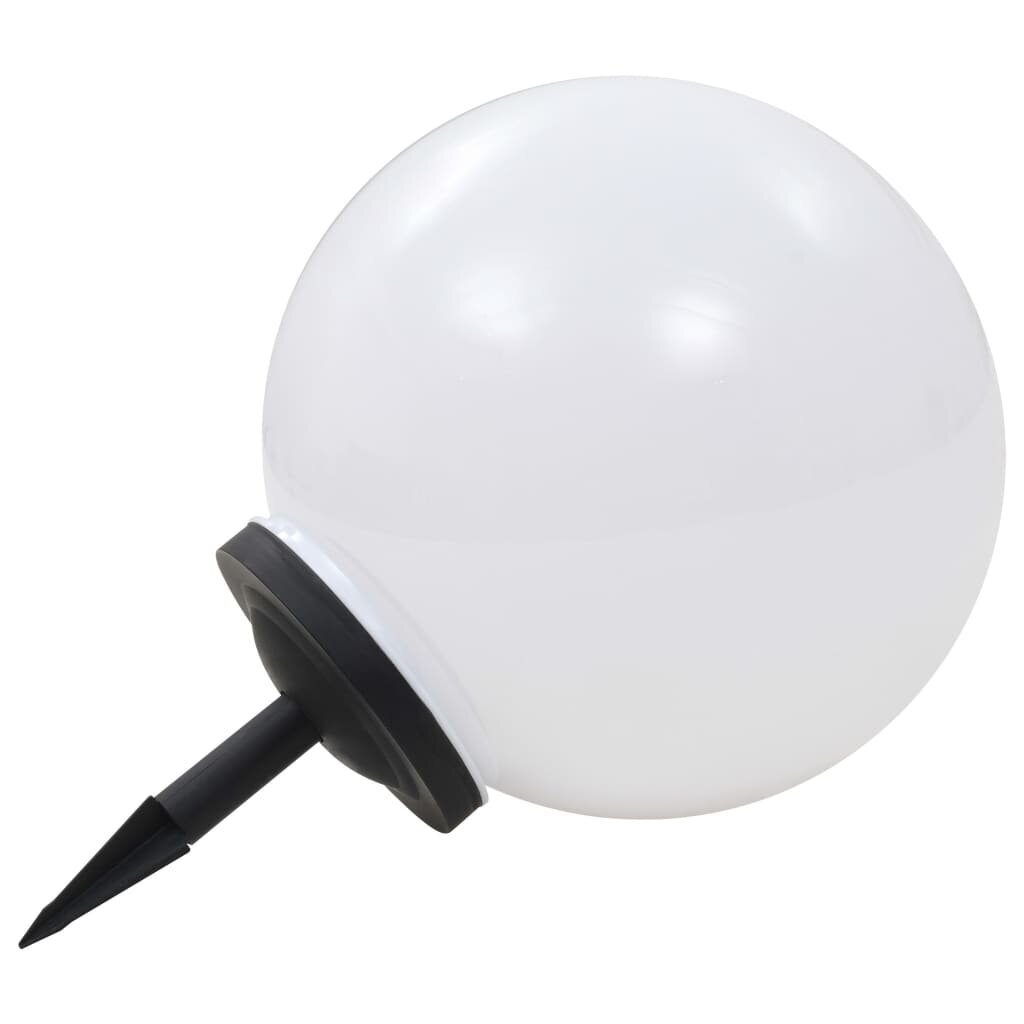 Pallomainen aurinkoenergialla toimiva LED-lamppu, 2 kpl, 40cm hinta ja tiedot | Puutarha- ja ulkovalot | hobbyhall.fi