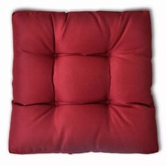 Pehmeä huonekalutyyny, 50 x 10 cm, punaviinin väri hinta ja tiedot | Istuintyynyt, pehmusteet ja päälliset | hobbyhall.fi