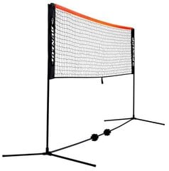 Tennisverkko mini, 6 m, mobiili, kannen kanssa hinta ja tiedot | Tennisvälineet | hobbyhall.fi