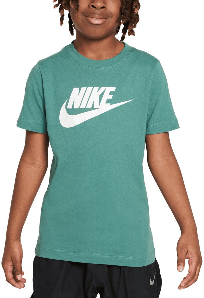 Nike Lasten T-paita AR5252*361, vihreä 196977971594 hinta ja tiedot | Poikien paidat | hobbyhall.fi