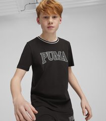 Puma lasten T-paita 679259*01, musta 4099685452071 hinta ja tiedot | Poikien paidat | hobbyhall.fi