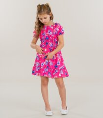 Tyttöjen mekko ja laukku 2325440 01, fuksia 2325440*01-014 hinta ja tiedot | Tyttöjen mekot | hobbyhall.fi