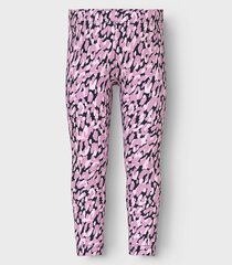 Name It tyttöjen leggingsit 13225099*03, laivastonsininen/pinkki 5715603121902 hinta ja tiedot | Tyttöjen leggingsit ja housut | hobbyhall.fi