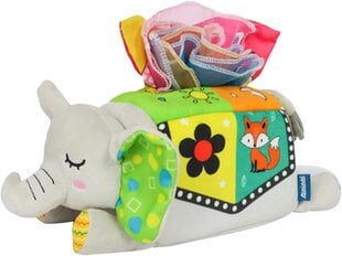 Pehmeä lelu vauvoille Elephant Tissue Box hinta ja tiedot | Vauvan lelut | hobbyhall.fi