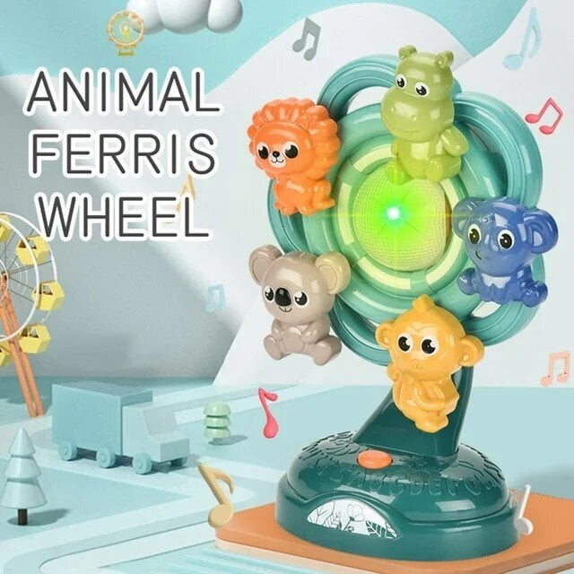 Musiikkilelu Animal Wheel hinta ja tiedot | Vauvan lelut | hobbyhall.fi