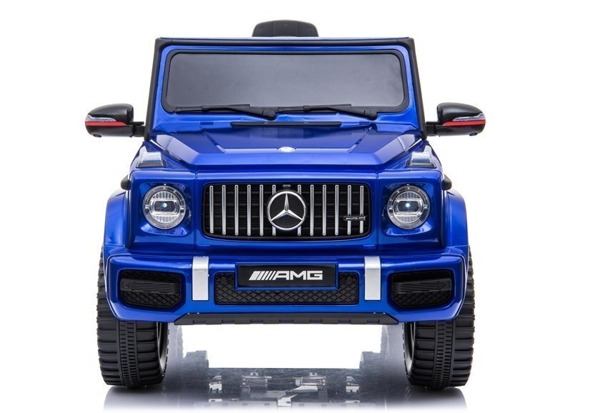 Sähköauto lapsille Mercedes Benz G63 AMG sininen lakattu hinta ja tiedot | Lasten sähköautot | hobbyhall.fi