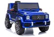 Sähköauto lapsille Mercedes Benz G63 AMG sininen lakattu hinta ja tiedot | Lasten sähköautot | hobbyhall.fi