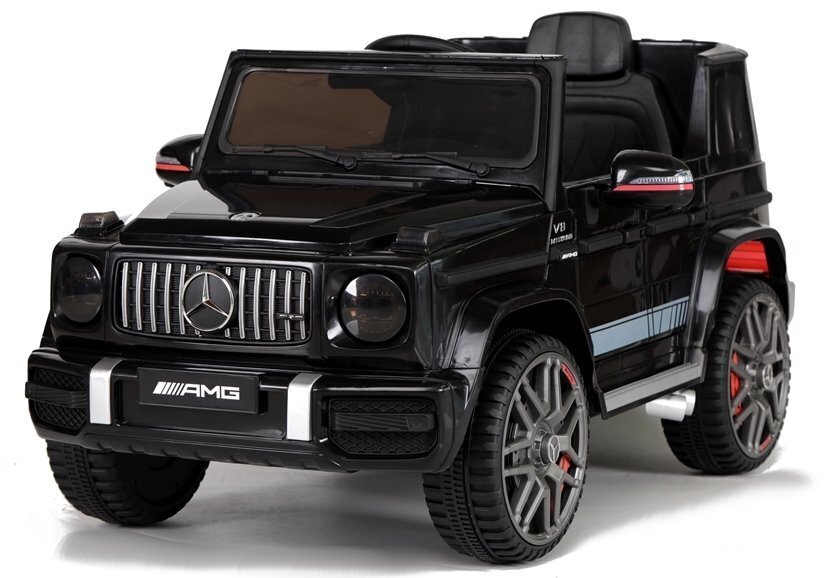 Sähköauto lapsille Mercedes Benz G63 AMG, musta hinta ja tiedot | Lasten sähköautot | hobbyhall.fi