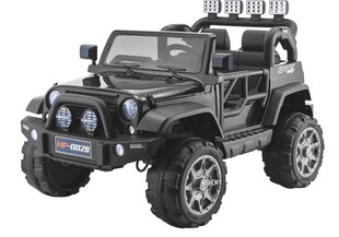 Jeep HP012 sähköinen kaksipaikkainen lastenmönkijä, musta hinta ja tiedot | Lasten sähköautot | hobbyhall.fi