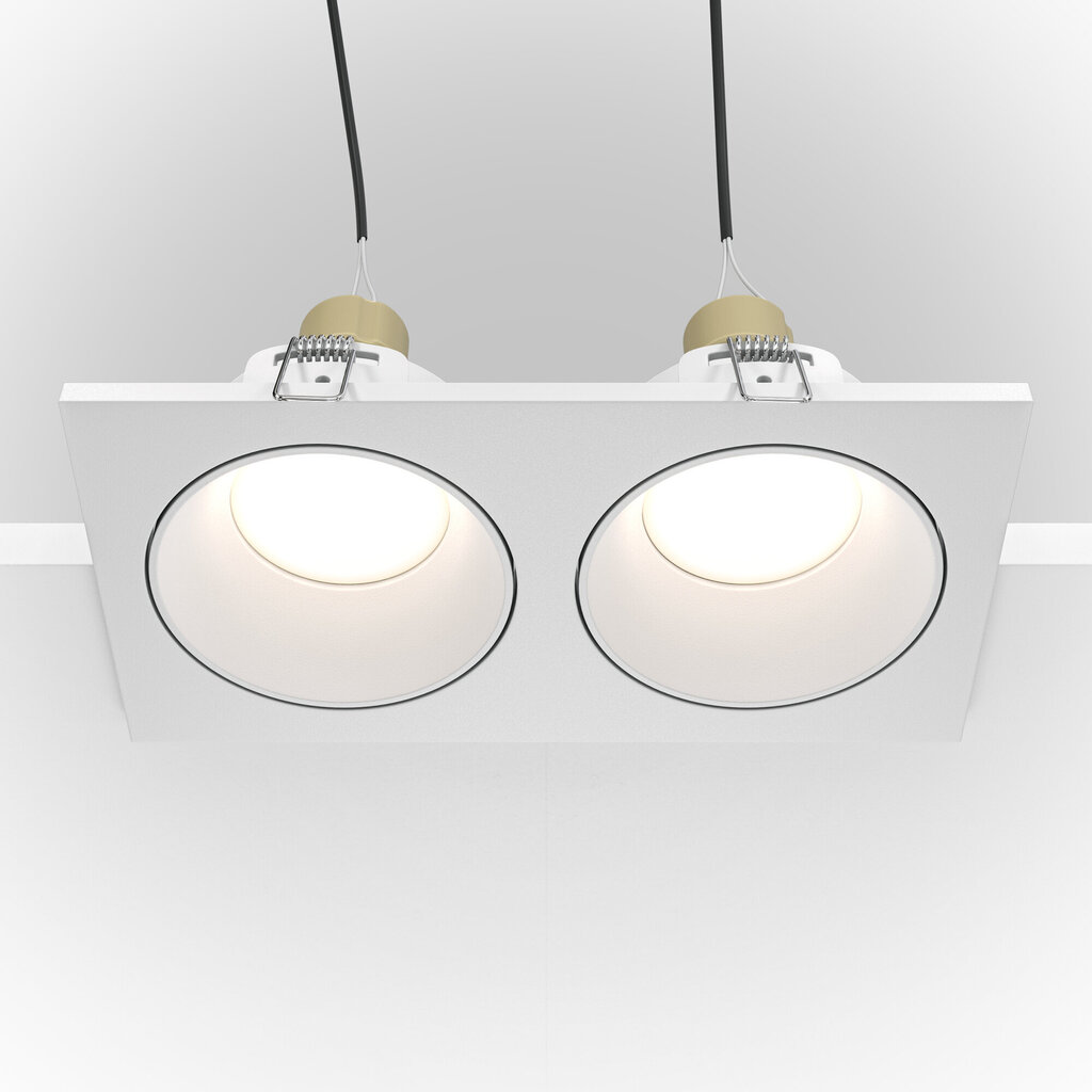 Maytoni Technical Downlight Zoom DL033-2-02W Valkoinen hinta ja tiedot | Upotettavat valaisimet ja LED-valaisimet | hobbyhall.fi