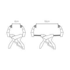 Puristuspuristimet Piher 82962 hinta ja tiedot | Piher Piha ja puutarha | hobbyhall.fi