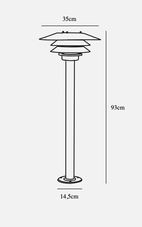 Nordlux ulkovalaisin Venø 10600725 hinta ja tiedot | Puutarha- ja ulkovalot | hobbyhall.fi