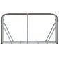 Polttopuuteline VidaXl 364574, 180x45x100 cm, ruskea hinta ja tiedot | Piharakennukset | hobbyhall.fi