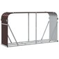 Polttopuuteline VidaXl 364574, 180x45x100 cm, ruskea hinta ja tiedot | Piharakennukset | hobbyhall.fi