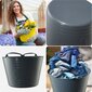 Flexible Basket Universal Pesulasäiliö 15L Harmaa hinta ja tiedot | Kylpyhuoneen sisustus | hobbyhall.fi