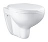 WC-sarja Grohe Bau Ceramic: WC-kehys + Grohe Bau + painike + hitaasti liikkuva kansi 39499000 hinta ja tiedot | WC-istuimet | hobbyhall.fi