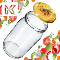 Säilöntäpurkit 900ml Lasipurkki Hunajahillo 24 kpl + Korkit Fi82 hinta ja tiedot | Säilöntä | hobbyhall.fi