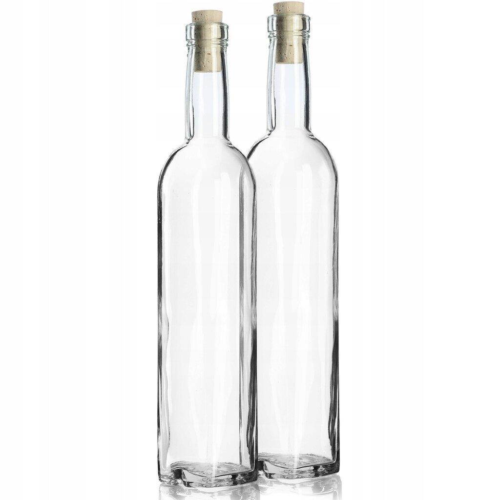 2x 500 ml pullo tinktuureille Fi19 Corkilla hinta ja tiedot | Säilöntä | hobbyhall.fi