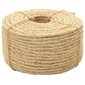 vidaXL Köysi 100% Sisal 6 mm 250 m hinta ja tiedot | Puutarhatyökalut | hobbyhall.fi