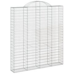 vidaXL Kaarevat kivikorit 3 kpl 200x30x220/240 cm galvanoitu rauta hinta ja tiedot | Kukkaruukut | hobbyhall.fi